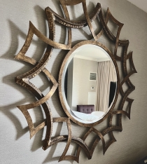 Wrought Metal Mirror